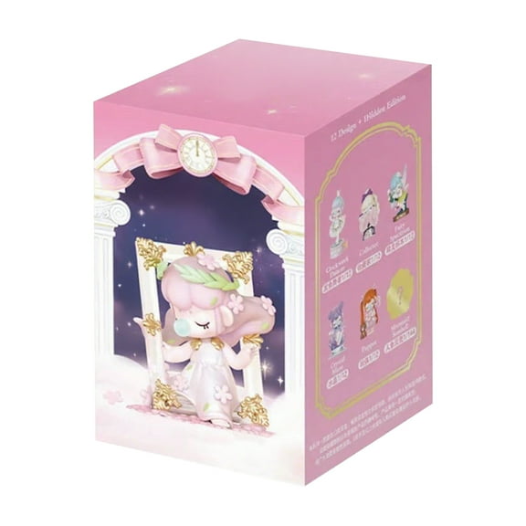 3D Fantasy Museum Blind Box, Random Dery, Cute Chibi-Style Dolls For Desktop Decoration And Birthday Gifts For Girls
