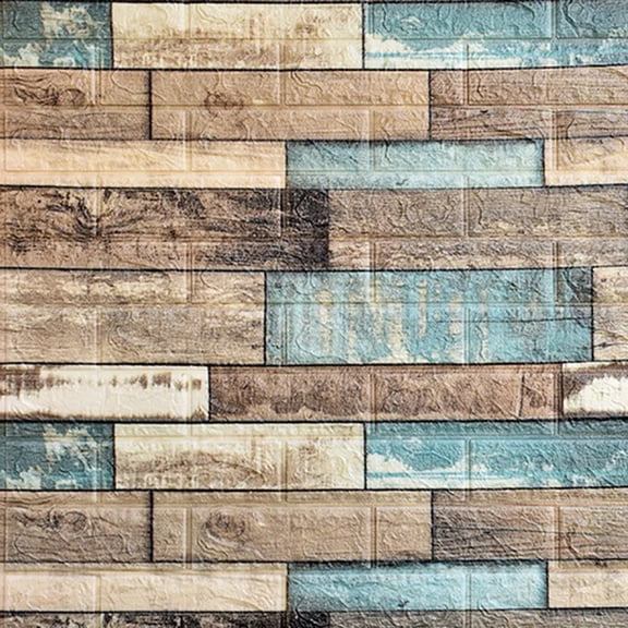 3D Faux Brick Self‑Adhesive Wall Stickers, PE Foam Waterproof DIY Wall Panels, 5‑30Pcs 35×30cm for Bedroom Home Background Decor