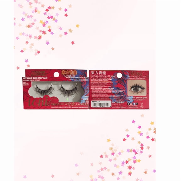 3D Faux Mink Lashes - Lunar Zodiac by Ioni for Women - 1 Pair Eyelashes, Azure Dragon