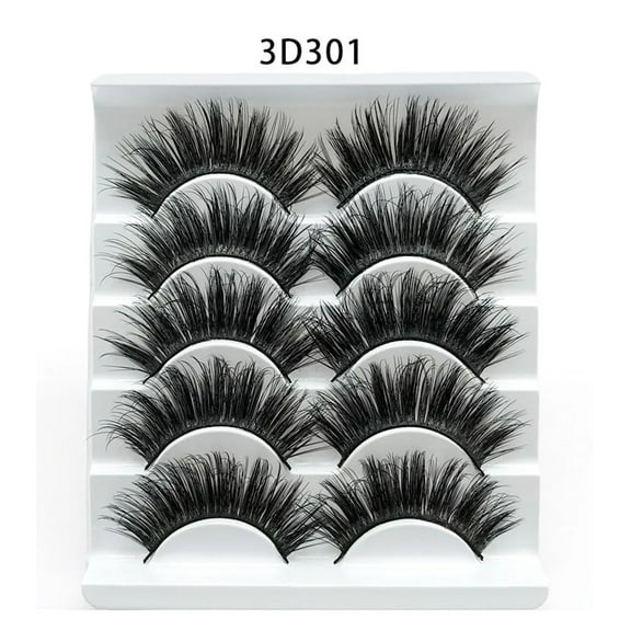 3D Faux Mink Lashes Thick Fluffy False Eyelashes for Women Makeup Eyelash Extension Faux cils