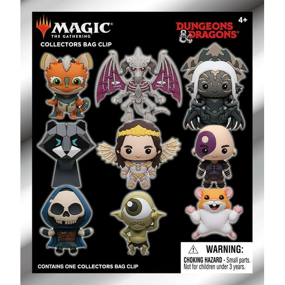 3D Figural Bag Clip Dungeons & Dragons Series 1 Mystery Pack (1 RANDOM Figure)