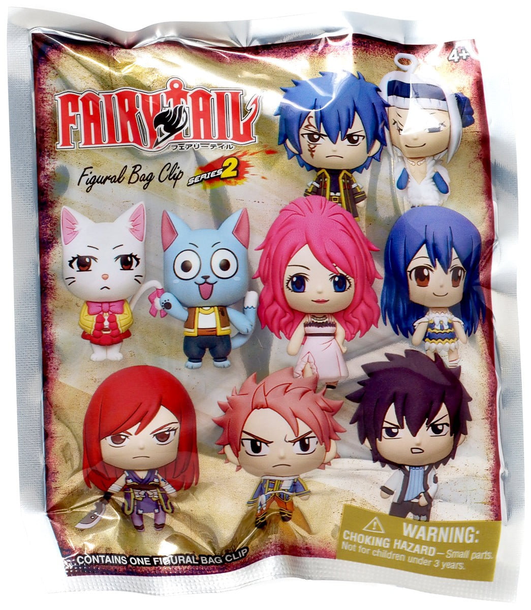 FAIRY TAILセット Fairy Tail 3D Figural Bag Clip Fairy Tail Series 2 Mystery Box 24