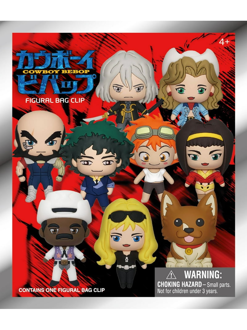 3D Figural Foam Bag Clip Cowboy Bebop Mystery Pack (1 RANDOM