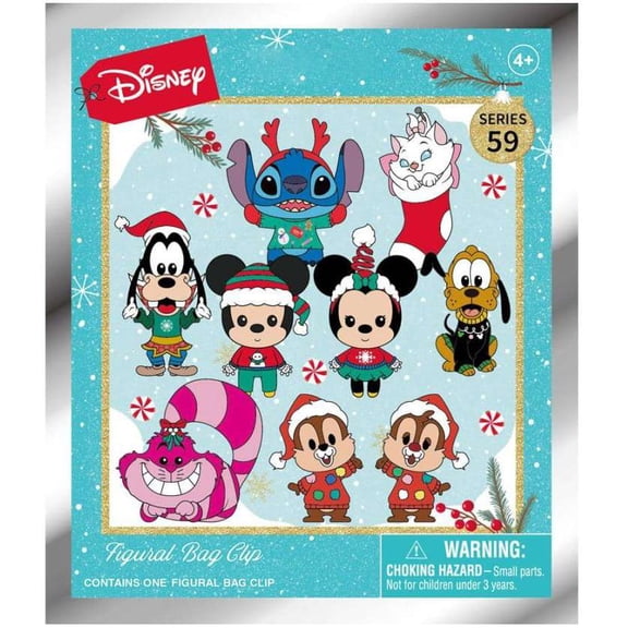 3D Figural Foam Bag Clip Disney Seasonal Series 59 Mystery Pack (1 RANDOM Figure)