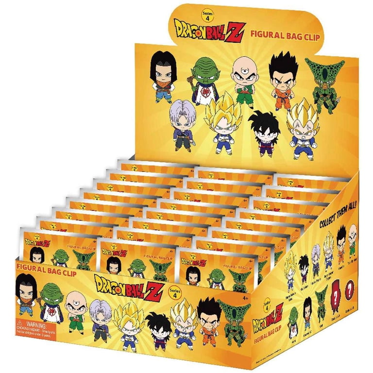 3D Figural Foam Bag Clip DBZ Anime Toys, Keychain Collection