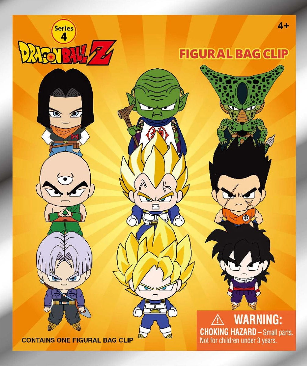 3D Figural Foam Bag Clip Dragon Ball Z Series 4 Mystery Pack