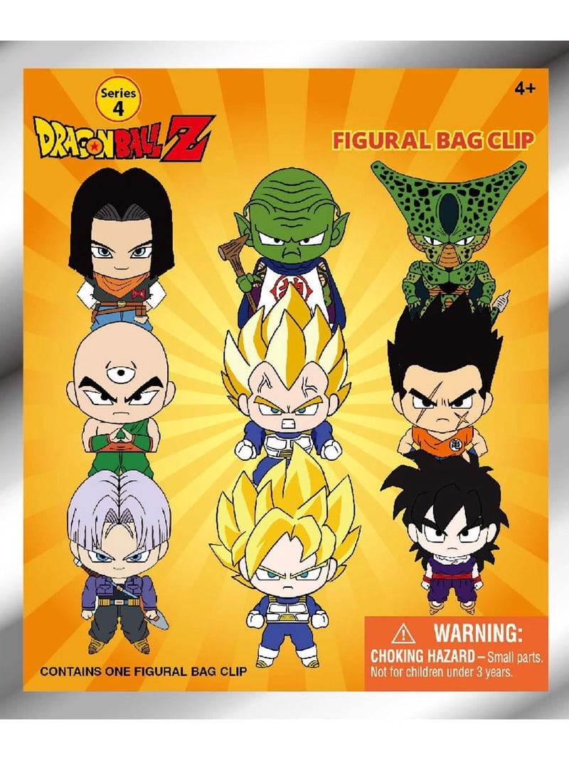 3D Figural Foam Bag Clip Dragon Ball Z Series 4 Mystery Pack