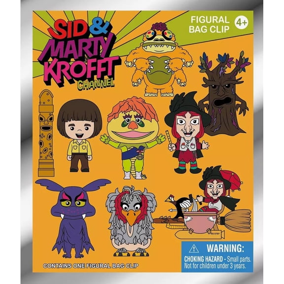 3D Figural Foam Bag Clip H.R. Pufnstuf Series 1 Mystery Pack (1 RANDOM Figure)