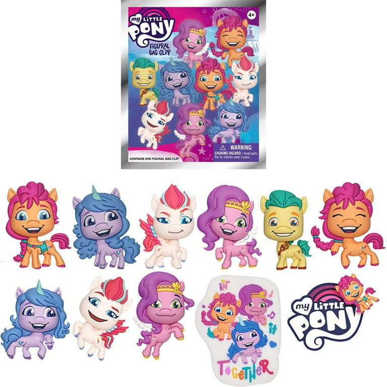 3D Figural Foam Bag Clip My Little Pony The Movie Series 1