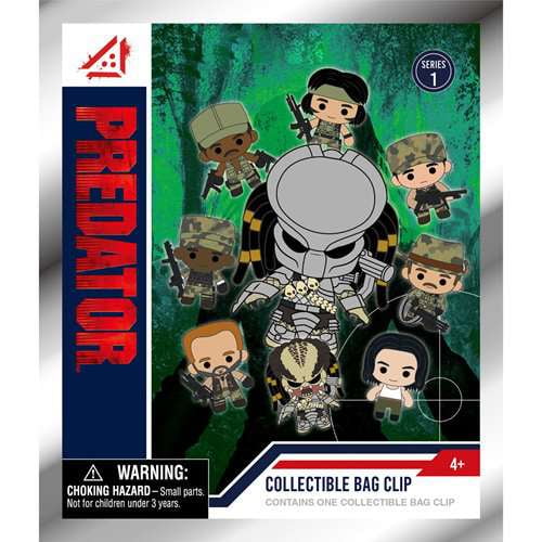 3D Figural Foam Bag Clip Predator Series 1 Mystery Pack [1 RANDOM Pack]