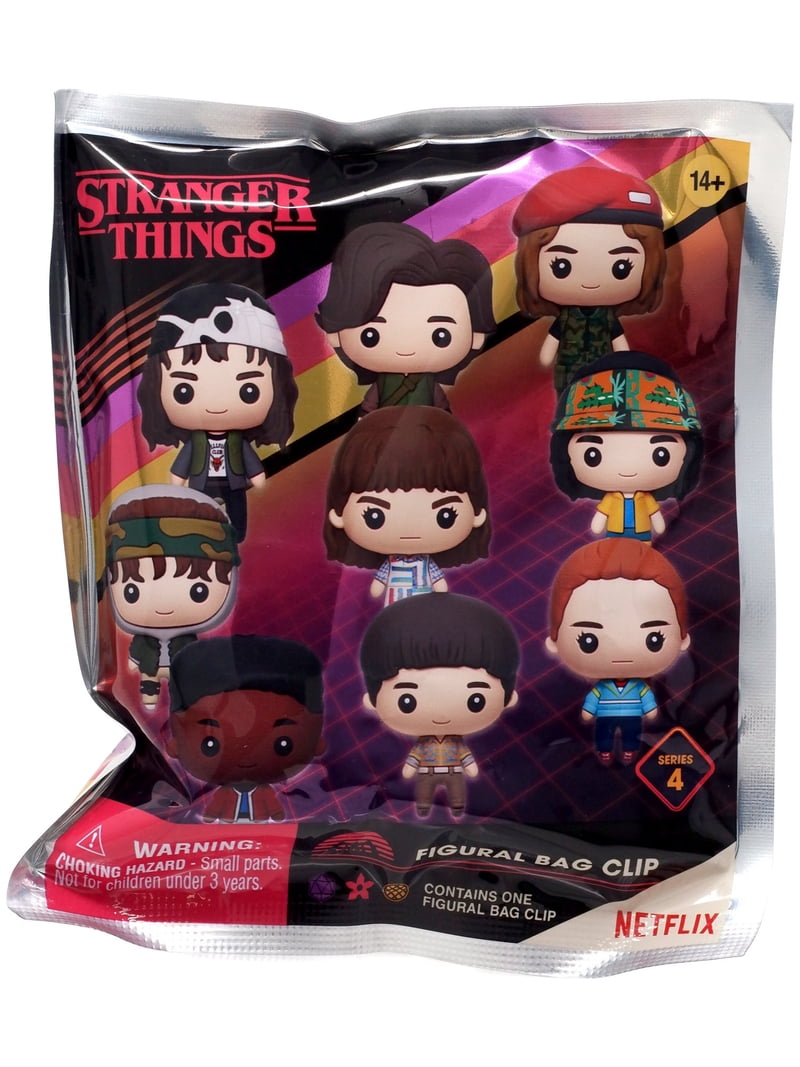 3D Figural Foam Bag Clip Stranger Things Series 4 Mystery Pack (1