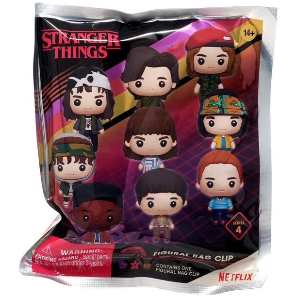 3D Figural Foam Bag Clip Stranger Things Series 4 Mystery Pack (1