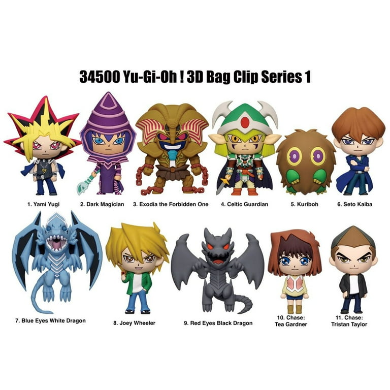 3D Figural Foam Bag Clip Yu-Gi-Oh Series 1 Mystery Pack (1 RANDOM