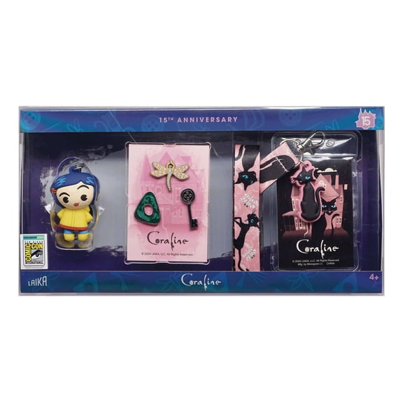 3D Figural Foam Clip Coraline Deluxe Gift Set