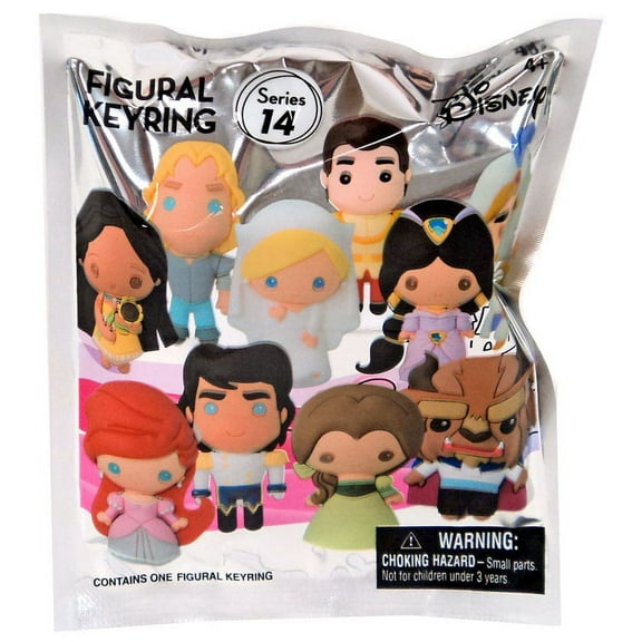 3D Figural Keychain Disney Series 14 Mystery Pack