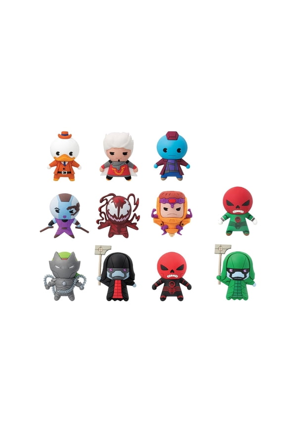 Blind Bagged 3D Foam Figural Keychain: Series 4