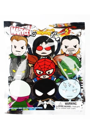 3D Figural Keychain Marvel Series 5 Mini Figure Keyring Mystery Pack