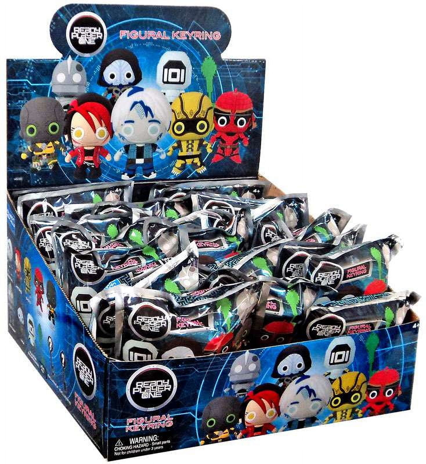 3D Figural Keychain Ready Player One Mystery Box [24 Packs