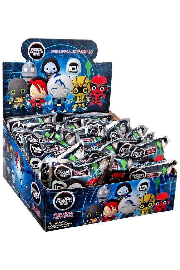 3D Figural Keychain Ready Player One Mystery Box [24 Packs]