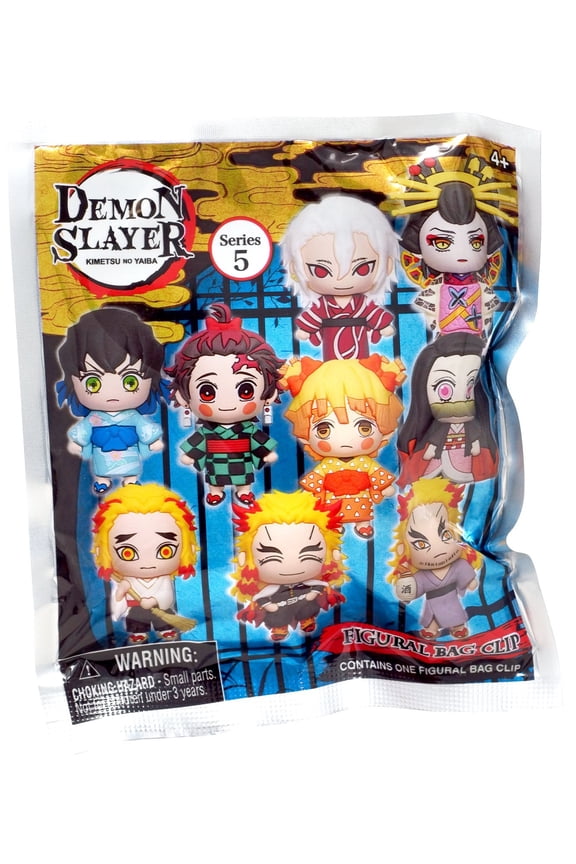 3D Figural Keyring Demon Slayer Series 5 Mystery Pack (1 RANDOM Figure)