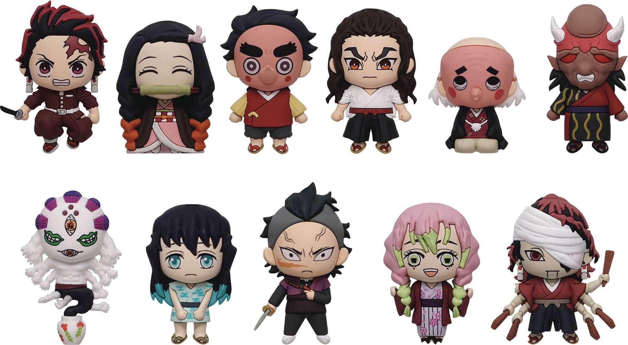 3D Figural Keyring Demon Slayer Series 7 Mystery Box (24 Packs