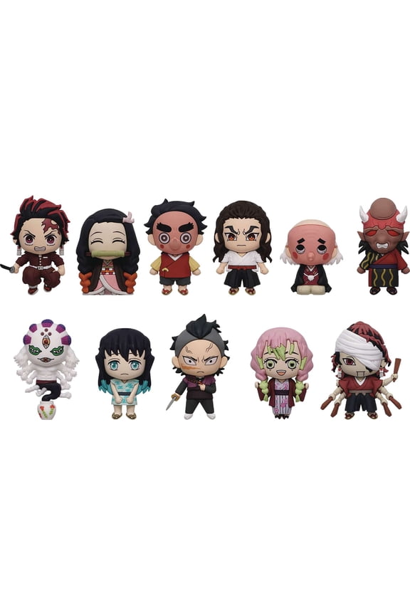 3D Figural Keyring Demon Slayer Series 7 Mystery Box (24 Packs)