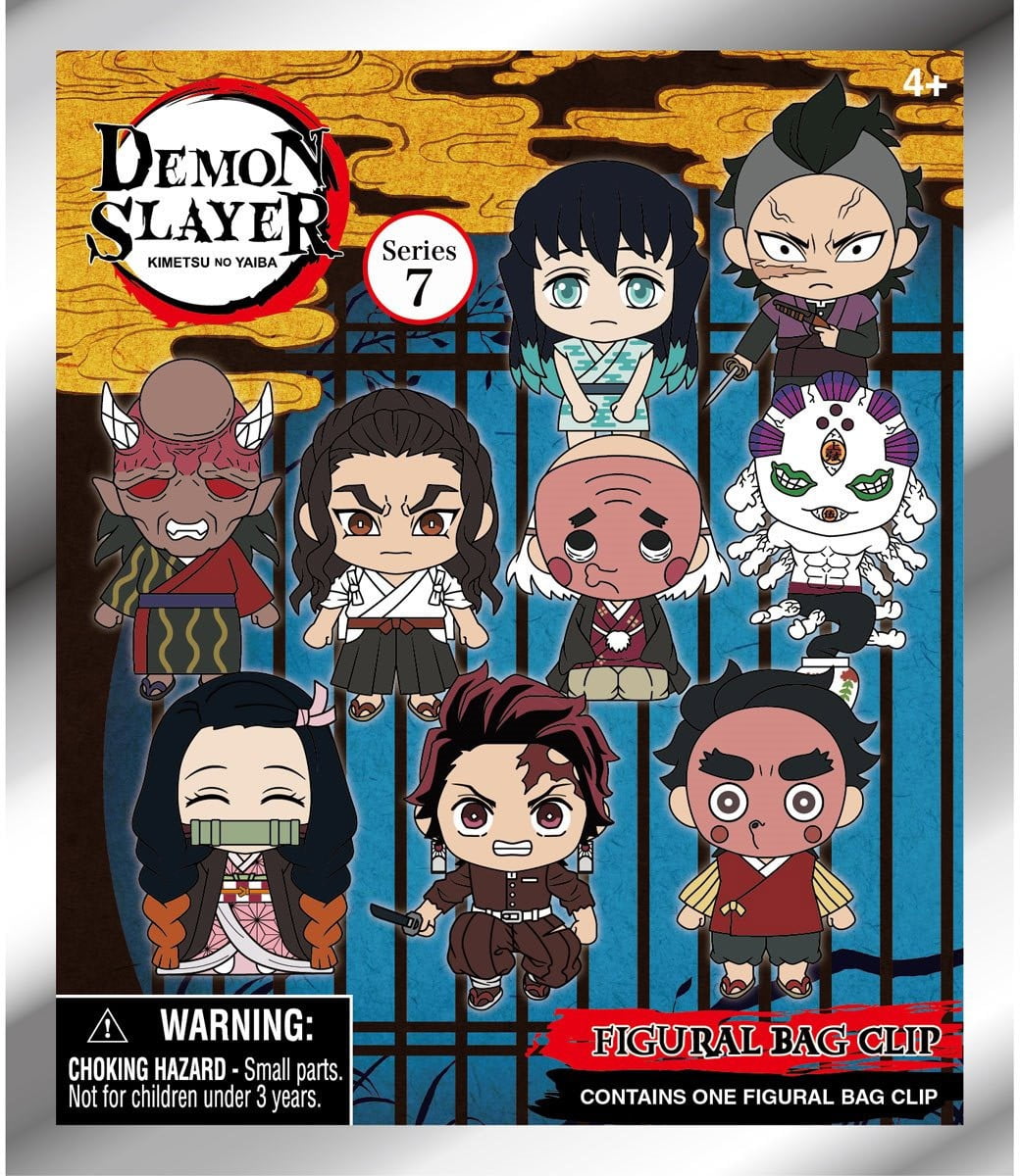 3D Figural Keyring Demon Slayer Series 7 Mystery Pack (1 RANDOM