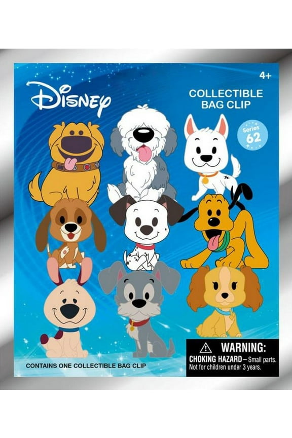 3D Figural Keyring Disney Dogs Series 1 Mystery Pack (1 RANDOM Figure)