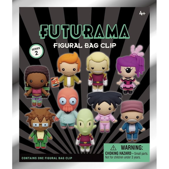 3D Figural Keyring Futurama Series 2 Mystery Pack [1 RANDOM Figure]
