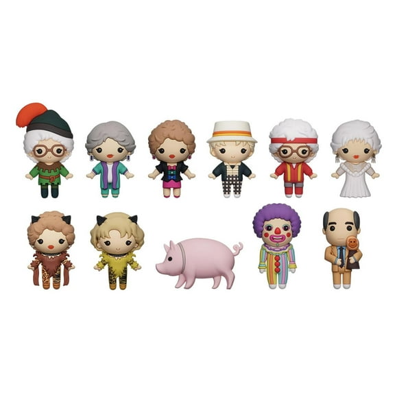 3D Figural Keyring Golden Girls Series 5 Mystery Pack (1 RANDOM Figure)