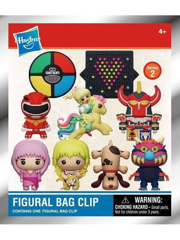 3D Figural Keyring Hasbro Retro Toys Series 2 Mystery Pack (1 RANDOM Figure)