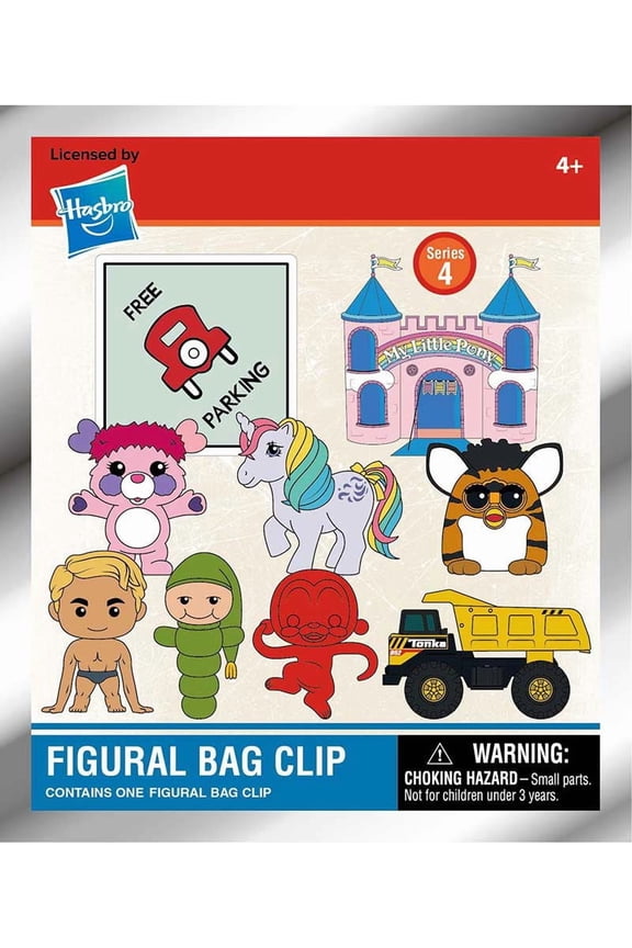 3D Figural Keyring Hasbro Retro Toys Series 4 Mystery Pack (1 RANDOM Figure)