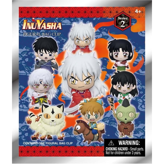 3D Figural Keyring InuYasha 25th Anniversary Series 1 Mystery Pack (1 RANDOM Figure)