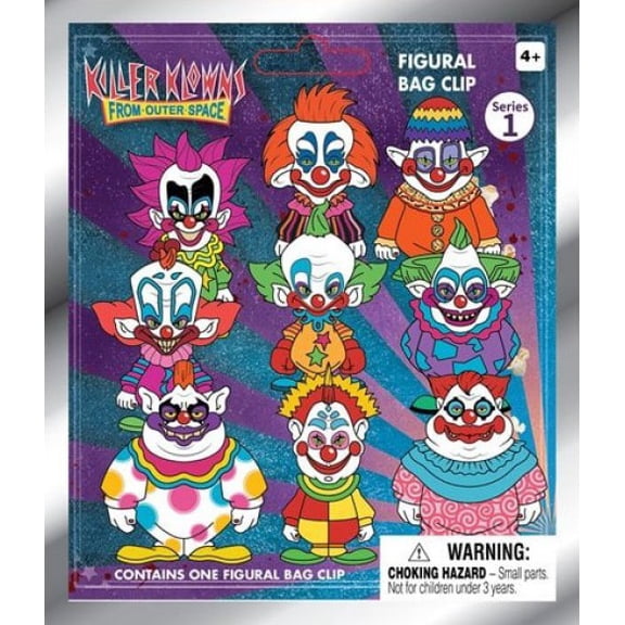 3D Figural Keyring Killer Klowns From Outer Space Series 1 Mystery Pack (1 RANDOM Figure)