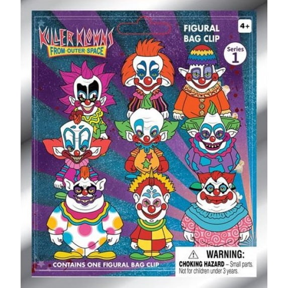 3D Figural Keyring Killer Klowns From Outer Space Series 1 Mystery Pack (1 RANDOM Figure)
