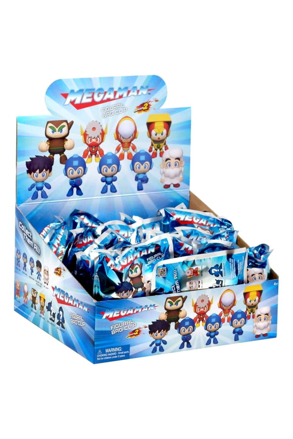 3D Figural Keyring Mega Man Series 2 Mystery Box (24 Packs)