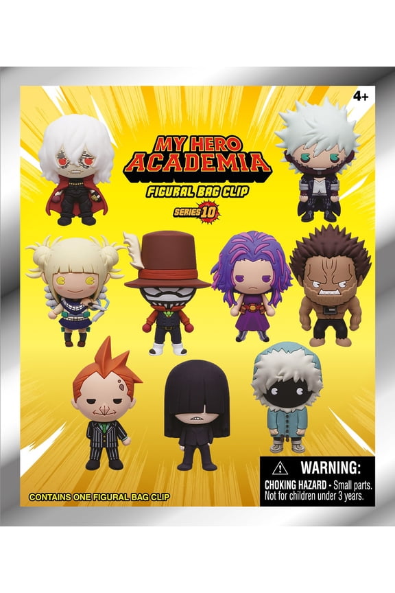 3D Figural Keyring My Hero Academia Series 10 Mystery Pack (1 RANDOM Figure)