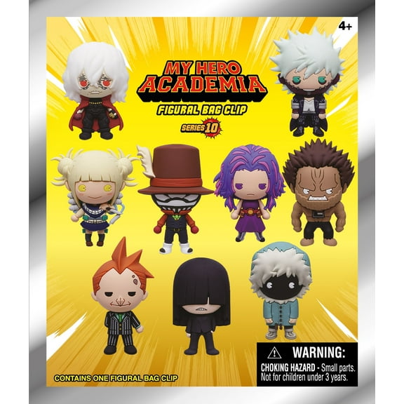 3D Figural Keyring My Hero Academia Series 10 Mystery Pack (1 RANDOM Figure)