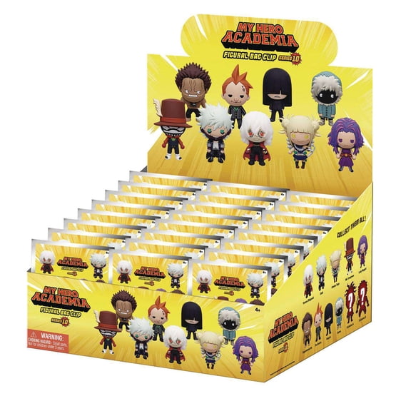3D Figural Keyring My Hero Academia Series 9 Mystery Box (24 Packs)