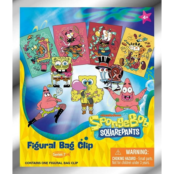 3D Figural Keyring Nickelodeon Series 7 Mystery Pack (1 RANDOM Figure)