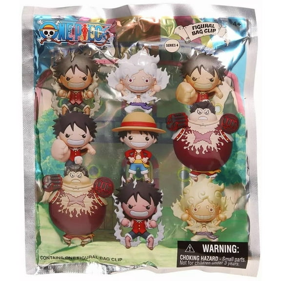 3D Figural Keyring One Piece Series 4 Mystery Pack (1 RANDOM Figure)