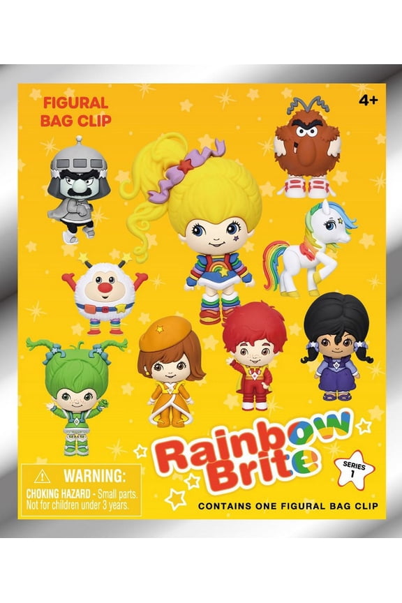 3D Figural Keyring Rainbow Brite Series 1 Mystery Pack (1 RANDOM Figure)