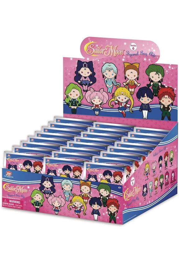 3D Figural Keyring Sailor Moon Series 6 Mystery Box (24 Packs)