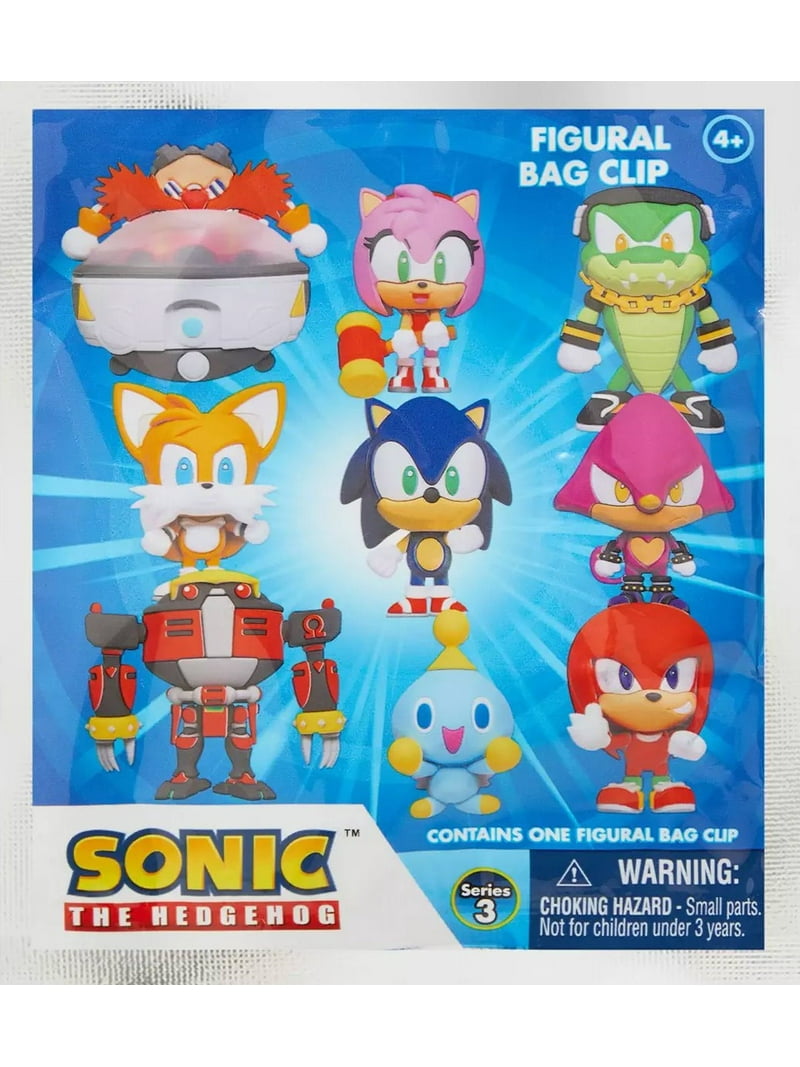 3D Figural Keyring Sonic the Hedgehog Series 3 Mystery Pack (1