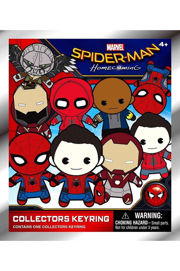 3D Figural Keyring Spider-Man Movie Mystery Pack