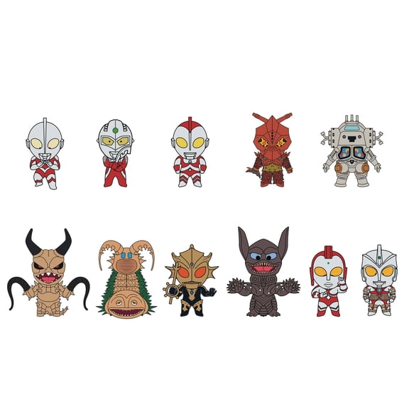3D Figural Keyring Ultraman Series 3 Mystery Pack (1 RANDOM Figure)