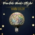 thumbnail image 1 of 3D Fireworks LED Light Bulb, Decorative Pyrotechnics Effect E27 Base Lamp for Chandelier Ceiling Fan, Indoor Outdoor Use(D), 1 of 4
