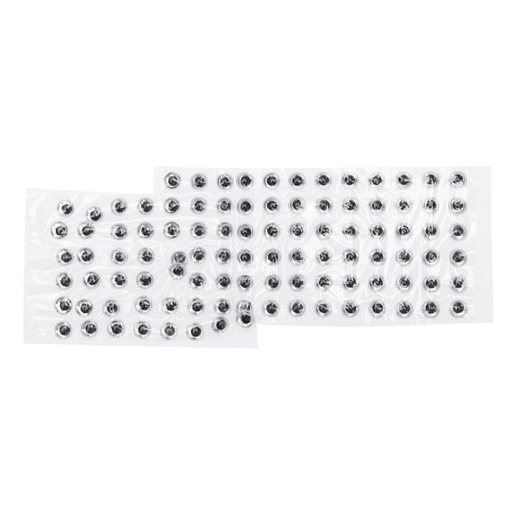 3D Fish Eyes, 1000 Count, 4mm Round Stickers for Fishing Lures Crafting