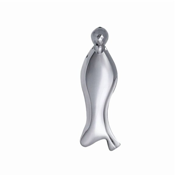 3D Fish Shape Eye Roller Massager Zinc Alloy Eye Cream Applicator for Lifting, Firming & Eye Care, Gentle for Sensitive Skin