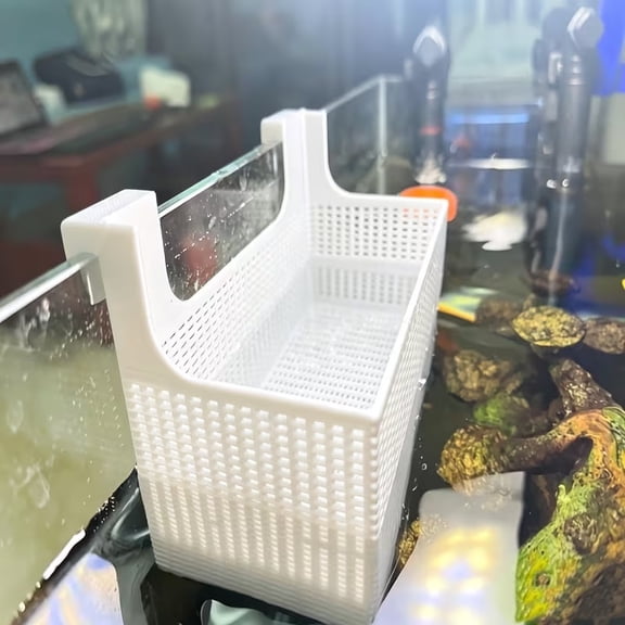 3D Fish Tank Breeding Box for Guppy Fry Shrimp Hatch Isolation Net